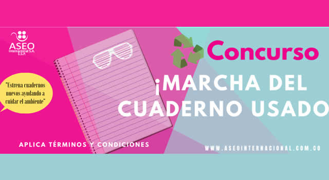 Abiertas inscripciones para la ‘Marcha del cuaderno usado’