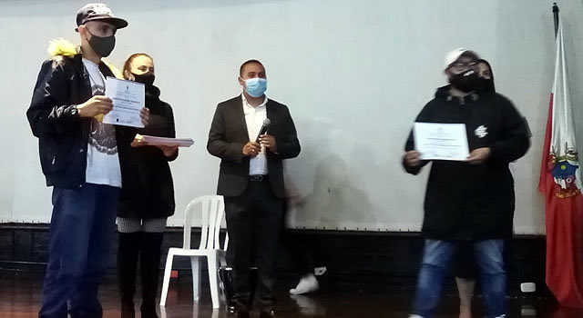 Soacha entregó incentivos económicos y diplomas a los artistas del municipio
