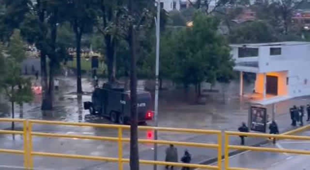 Grupo armado entró a la Universidad Nacional a manipular explosivos