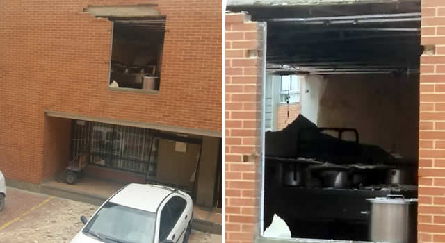 Explosión en una panadería de Soacha