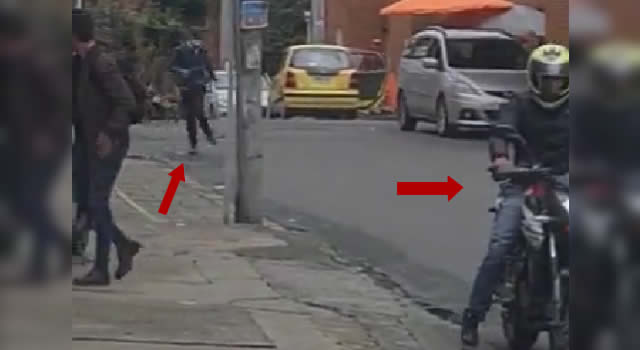 Balacera en Bogotá dejó un vigilante herido