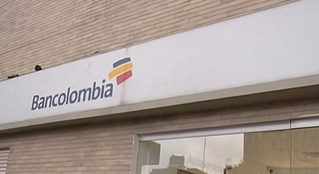 Delincuentes robaron un banco en el centro de Bogotá