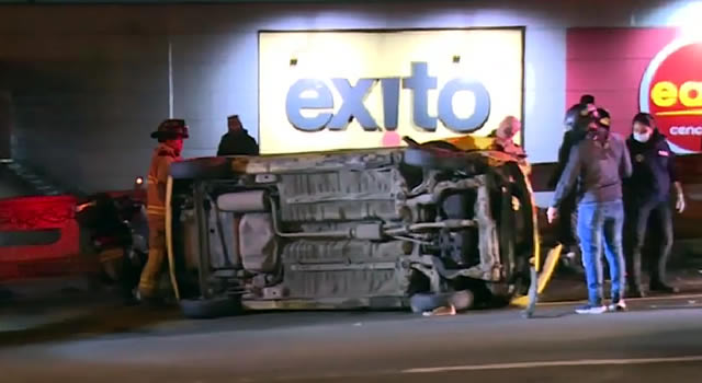 Mortal accidente en Bogotá, un motociclista muere y otro resulta herido