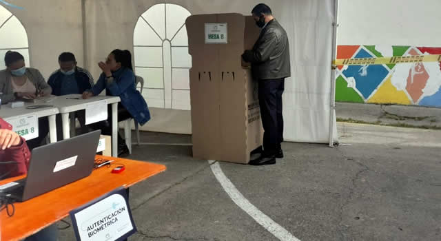 Con normalidad se abrieron los puestos de votación en Soacha para elegir presidente de la república
