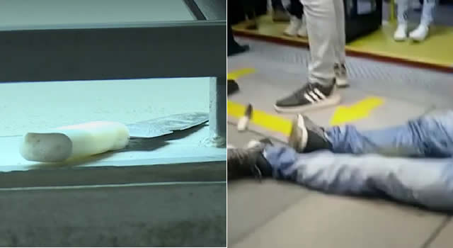 Policía mató a un ladrón que robaba pasajeros en bus de Transmilenio