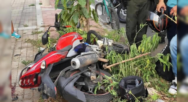 Estudiante de Girardot se accidentó en una motocicleta, ahora lucha por su vida