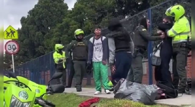 Denuncian agresión policial contra un joven en Bogotá