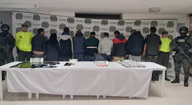 Capturada banda que robaba celulares en Soacha, los desbloqueaba y los comercializaba