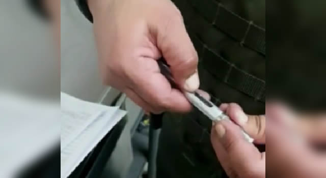 Ciudadano portaba esfero pistola para atacar a sus víctimas en Bogotá