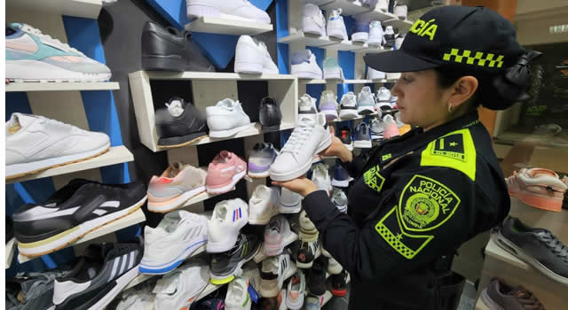 Polfa decomisa mercancía avaluada en 550 millones de pesos en Bogotá