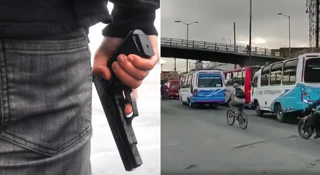 Robo a pasajeros en Soacha dejó dos heridos