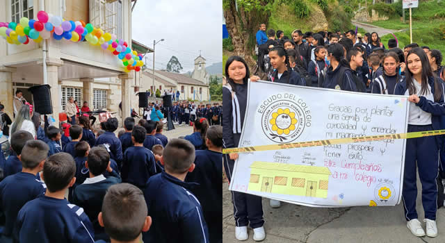Cultura, fiesta e integración en los 50 años de la IE Eugenio Díaz Castro de Soacha