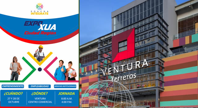 Feria de empleo en el Centro Comercial Ventura de Soacha