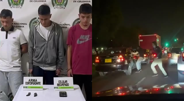 Cárcel a delincuentes que atracaban conductores en la avenida Boyacá con calle 13