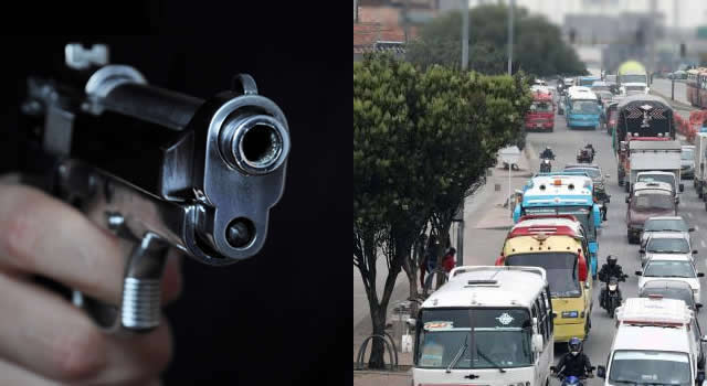 Robo en los colectivos de Soacha no para, una persona resultó herida
