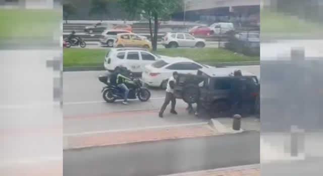 Comerciante de San Andresito fue atacado con arma de fuego en medio de un fleteo en el norte de Bogotá.