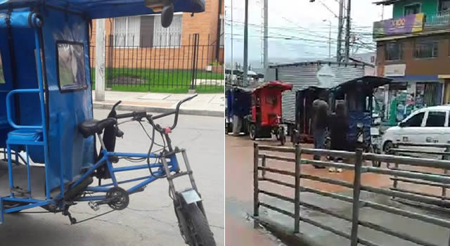 Secretaría de Movilidad no hace nada para controlar a los bicitaxistas de Soacha