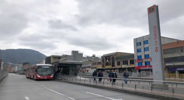 Nuevo caso de atraco en Transmilenio, en la estación La Sabana