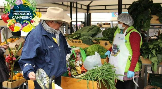 La Alcaldía Mayor de Bogotá abre la convocatoria para que los productores y emprendedores se puedan inscribir y estén presentes en los Mercados Campesinos de Bogotá.