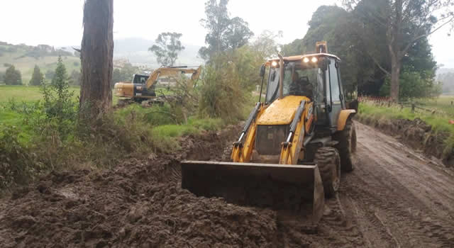 Comenzaron obras en El Codito, vía alterna a La Calera