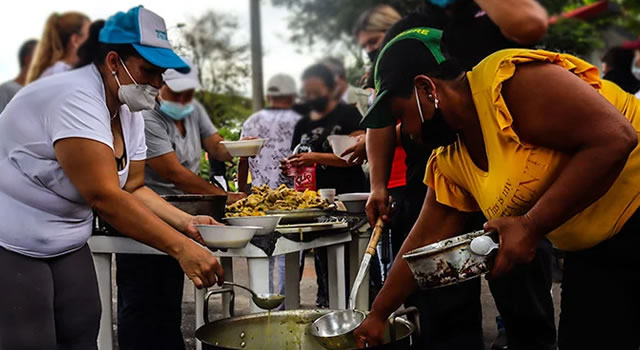 Gobierno ofrece ollas comunitarias para afectados por el invierno