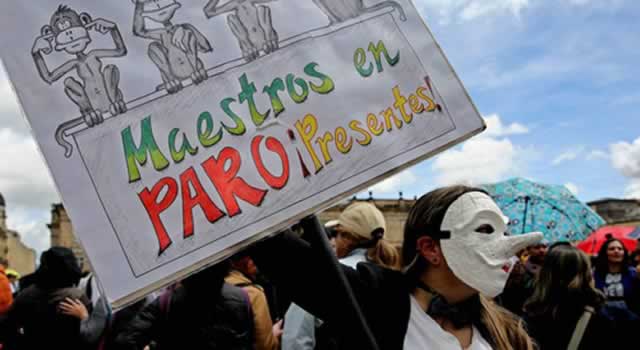 Paro de docentes en Bogotá este 3 de noviembre por las promesas incumplidas
