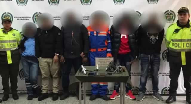 Capturan a seis delincuentes en Bosa que tenían atados y a dos adultos mayores