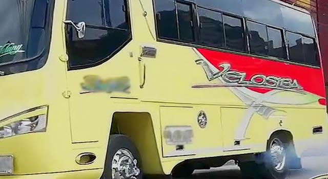 Se repite atraco a pasajeros de una Velosiba en Bosa