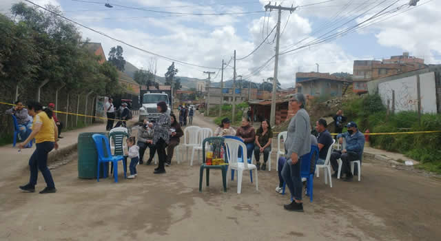 Manifestación en Soacha, comunidad cerró vía Perimetral