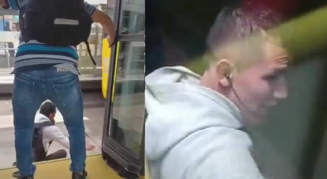 Multa a quienes se lancen del Transmilenio en movimiento