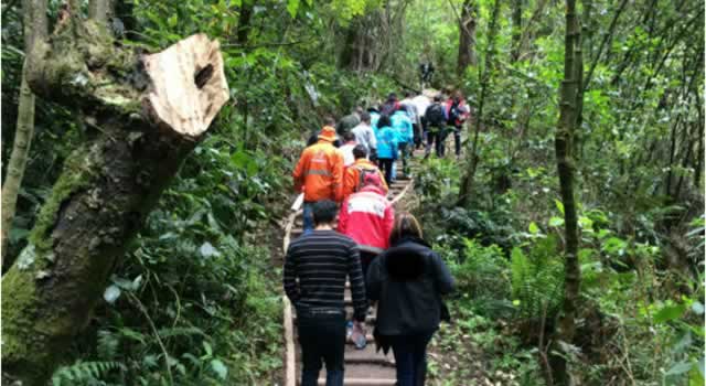 Habilitan nuevos senderos ecológicos en los cerros orientales de la capital que se suman a los ya existentes.