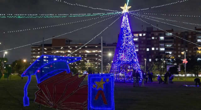 A visitar los más de 40 alumbrados navideños en Bogotá