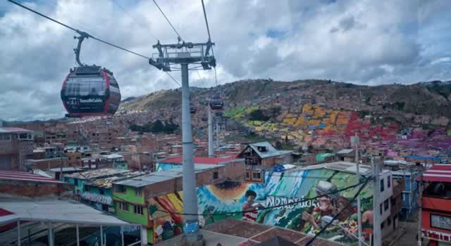 En Ciudad Bolívar la comunidad se reunió para celebrar el aniversario de Transmicable