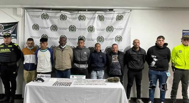 Cae banda dedicada a la venta de droga en Teusaquillo