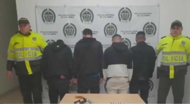Cuatro capturas por porte ilegal de armas de fuego en Soacha