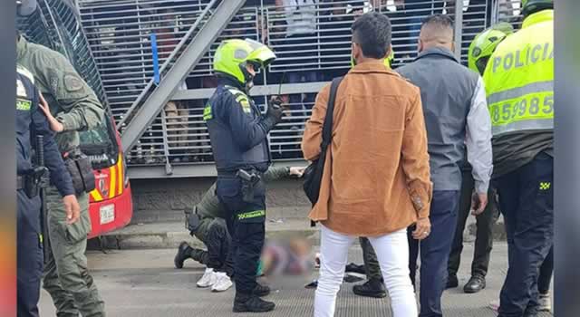[VIDEO] Balacera en Soacha deja a presunto ladrón herido