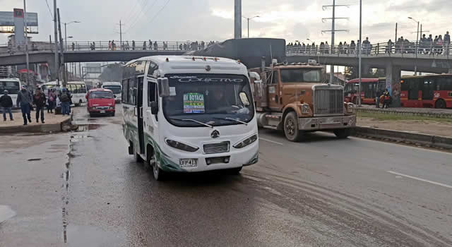 Tarifa de transporte entre Soacha y Bogotá, ¿2.500 o 2.100?