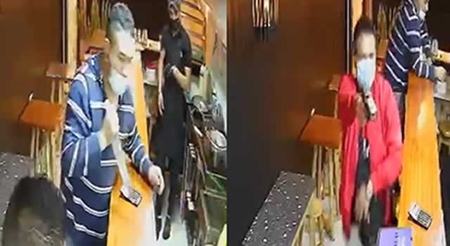 Delincuentes robaron un restaurante en Puente Aranda
