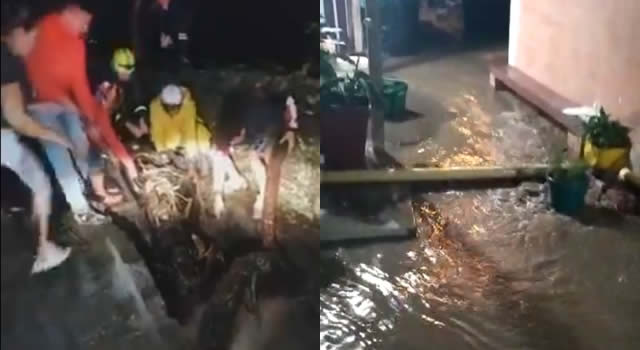 Arrecian lluvias en Cundinamarca, muere una persona en Pacho
