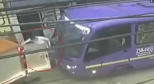 Pareja fue arrollada por un bus del SITP