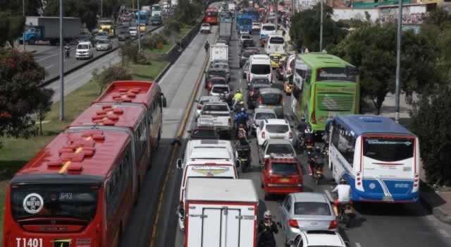 ¡Ojo! Así funcionará en enero el pico y placa en Bogotá