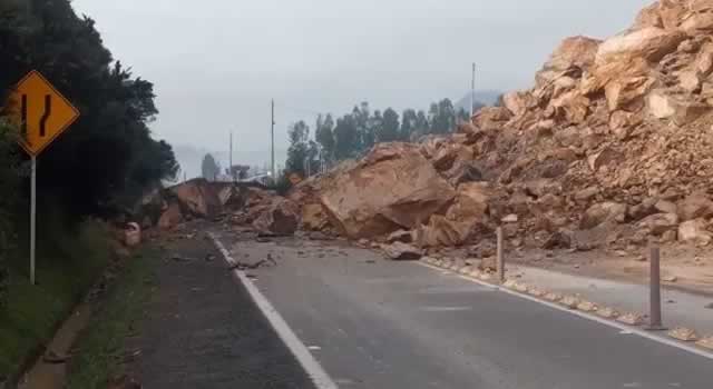 52 municipios de Cundinamarca están en alerta por posibles deslizamientos