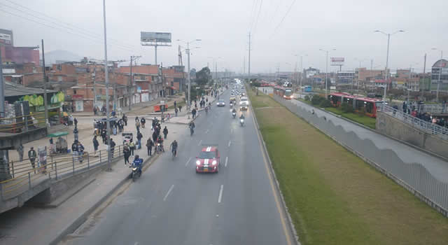paro de transporte en Soacha, Transmilenio funciona con normalidad