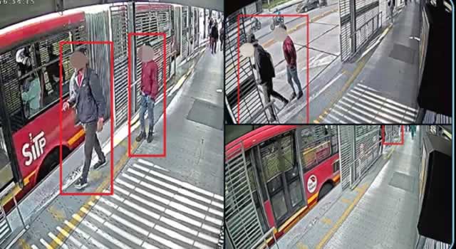 A la cárcel sujetos señalados de robar por las ventanas de Transmilenio