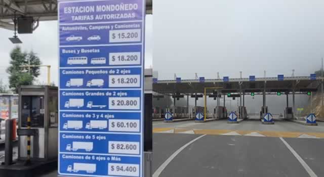 La tarifa del peaje de Mondoñedo incrementó para 2023