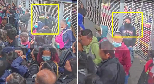 Capturan sujeto dedicado al robo en la estación San Mateo de Transmilenio