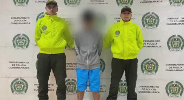 Capturan peligroso delincuente en Soacha, era requerido con circular azul de Interpol