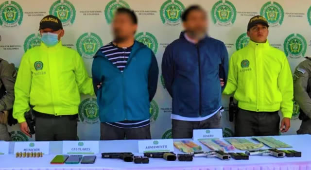 Capturados presuntos integrantes del ELN en Tabio, Cundinamarca