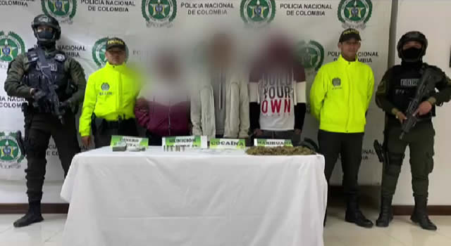 Capturas en Soacha por tráfico de estupefacientes, desmantelan a ‘Los Fresas’