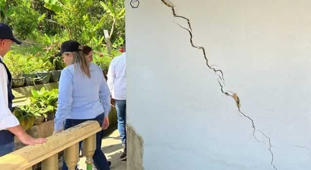 Varias viviendas de Silvania están en riesgo de colapso